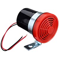 12V-24V 105dB Bocina De Marcha Atrás Coche Marcha Atrás Advertencia Recuerde Cuerno Portátil con Soporte Adecuado para…